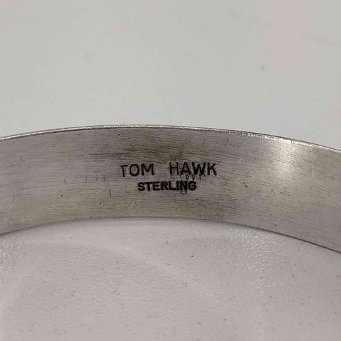 トムホーク TOM HAWK 3 LINE BANGLE STERLLING 3ラインバングル ナバホ族 NAVAJO メンズ