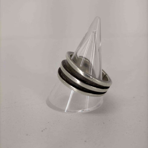 トムホーク TOM HAWK 2 LINE RING STERLING 2ラインリング ナバホ族 NAVAJO メンズ 20号