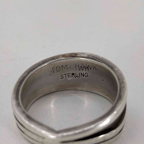 トムホーク TOM HAWK 2 LINE RING STERLING 2ラインリング ナバホ族 NAVAJO メンズ 20号