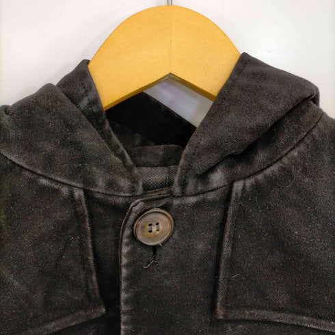 アーペーセー A.P.C. フランス製 シャモアクロス フーデットコート メンズ JPN:2