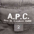 アーペーセー A.P.C. フランス製 シャモアクロス フーデットコート メンズ JPN:2