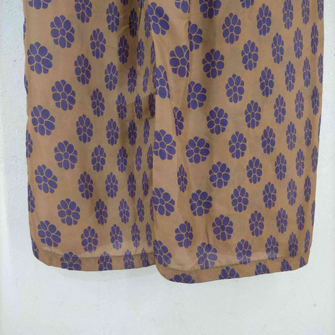 エムエムシックス メゾンマルジェラ MM6 Maison Margiela FLOWER PRINT SILK PANTS レディース 40