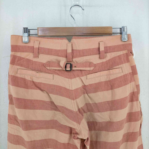 ヴィヴィアンウエストウッドレッドレーベル Vivienne Westwood RED LABEL 初期 シンチバック ボーダー パンツ レディース JPN:2
