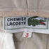 シュミーズ ラコステ CHEMISE LACOSTE 文字ワニ 日本製 2タックチノ メンズ JPN:3