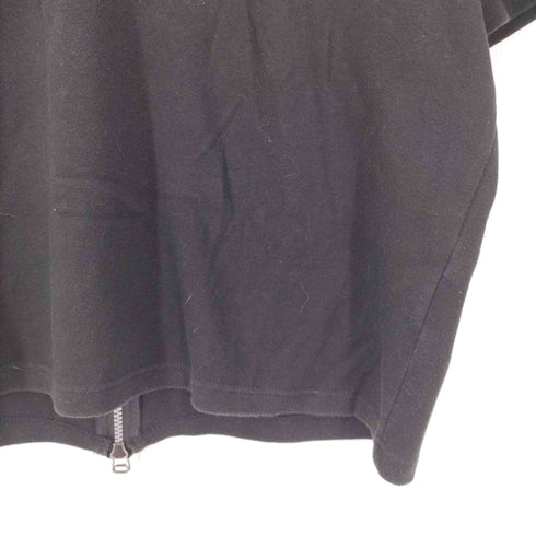オーワイ OY NEVER MIND S/S TEE バックジップ プリント Tシャツ メンズ