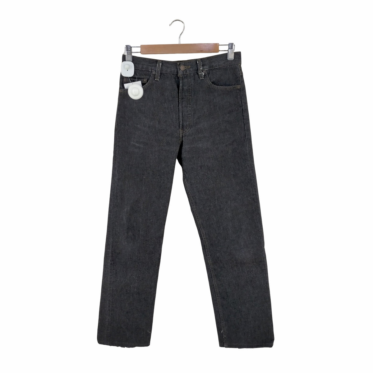 リーバイス Levis USA製 ボタン裏524刻印 501 先染め ブラックデニム