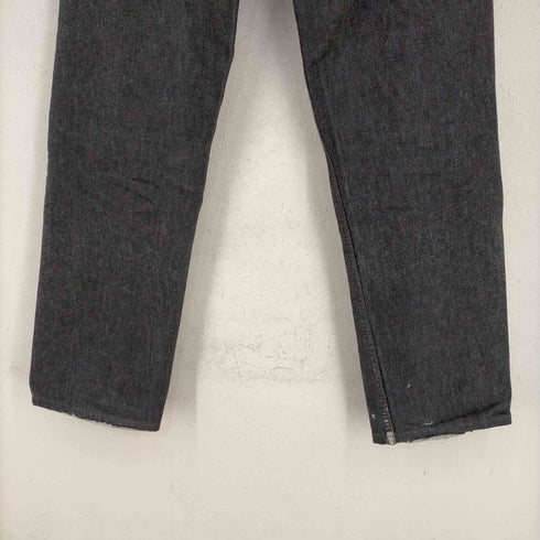 リーバイス Levis USA製 ボタン裏524刻印 501 先染め ブラックデニム メンズ 30inch