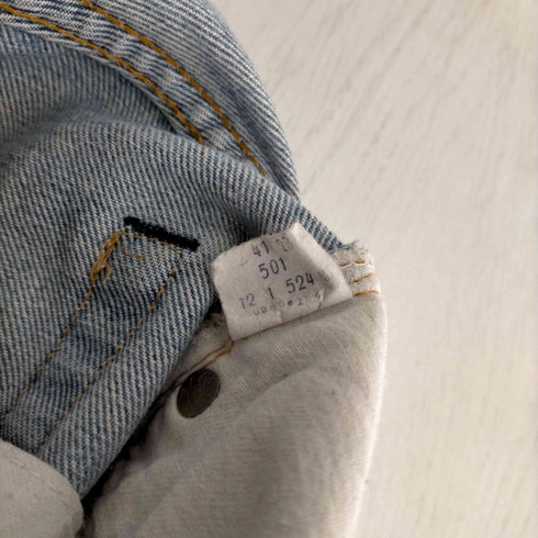 リーバイス Levis USA製 ボタン裏524刻印 エルパソ工場 501 赤耳 黒カンヌキ 66後期直後 メンズ