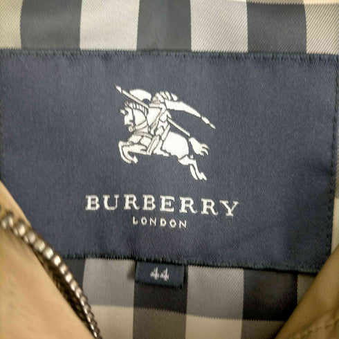 バーバリーロンドン BURBERRY LONDON ノバチェック ライナー付き シングルコート レディース 44