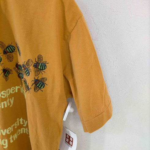 Student machine シングルステッチ ハチプリントTシャツ メンズ