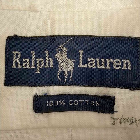 ラルフローレン RALPH LAUREN ポニー刺繍 ボタンダウンシャツ メンズ 161/2-34