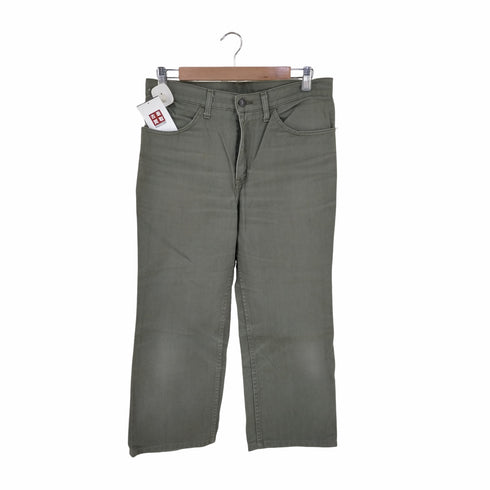 リーバイス Levis 80S 日本製 ボタン裏J22 白タブ 518 後染め デニムパンツ メンズ W34×32