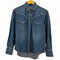 ラングラー Wrangler パイピング デニム ウエスタンシャツ レディース import:XS