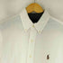ラルフローレン RALPH LAUREN SLIM FIT STRETCH OXFORD ボニー刺繍 BD シャツ メンズ M