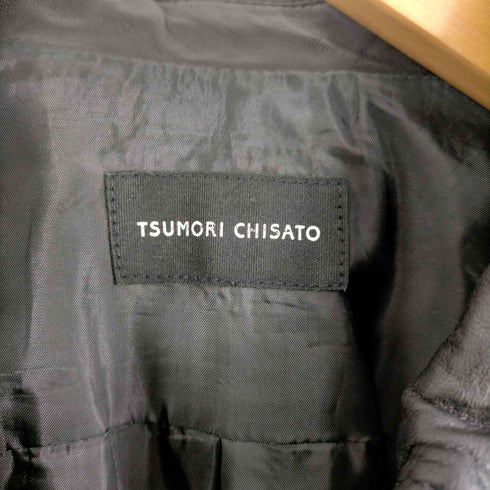 ツモリチサト TSUMORI CHISATO 00S 09AW ARCHIVES シープスキン レザージャケット ダブルジップ メンズ JPN:1
