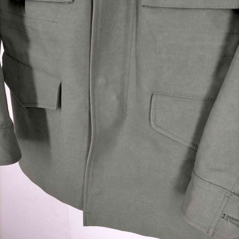 オーラリー AURALEE 15AW WASHED DOUBLE CLOTH FIELD JACKET ウォッシュド加工 M65 フィールドジャケット メンズ JPN:3