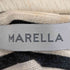 マレーラ MARELLA ラメ ストライプ ノースリーブワンピース レディース 36