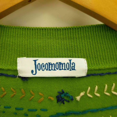 ホコモモラ Jocomomola オーガニックコットン刺繍カーディガン レディース 40