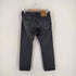 リーバイス Levis 別注 501 ORIGINAL BLACK ボタンフライ ブラック デニム メンズ 30inch