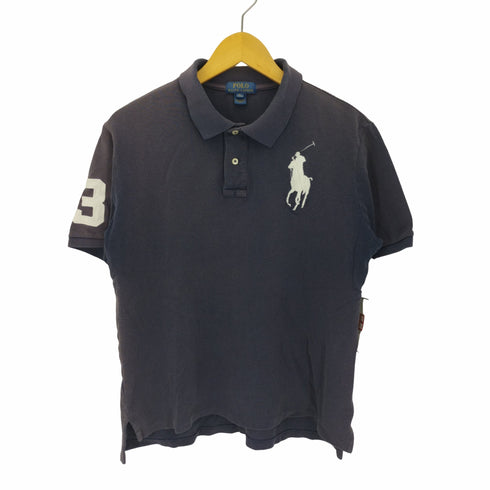 ポロラルフローレン POLO RALPH LAUREN ビッグポニー 刺繍 S/S ポロシャツ メンズ import:XL
