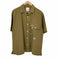 アンドワンダー and WONDER dry linen open collar shirt メンズ 3