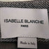 ISABELLE BLANCHE ストーンスタッズ ウール混 ミニスカート レディース