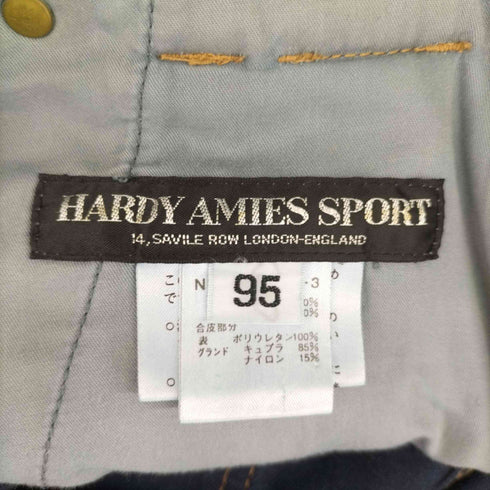 ハーディエイミス HARDY AMIES SPORT GOLF EMBROIDERY DENIM PANTS メンズ 95