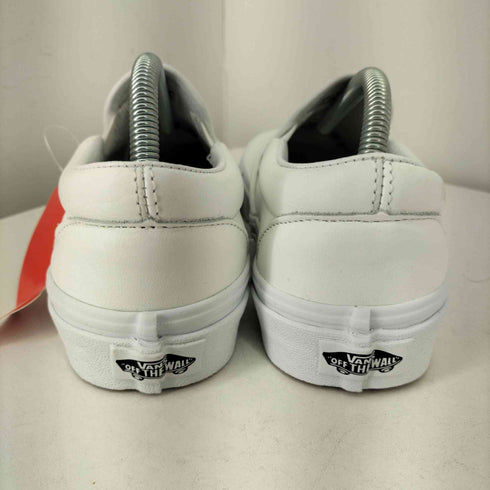 バンズ VANS CLASSIC SLIP-ON PREMIUM LEATHER TRUE WHIT レディース JPN:23.5