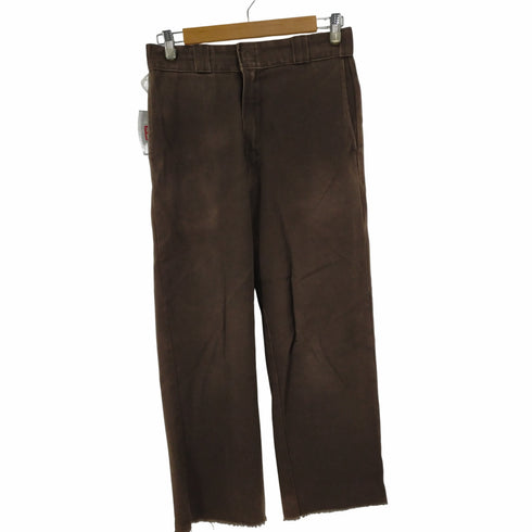 ディッキーズ Dickies 874 ブラウン カットオフ メンズ