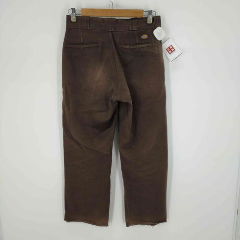 ディッキーズ Dickies 874 ブラウン カットオフ メンズ