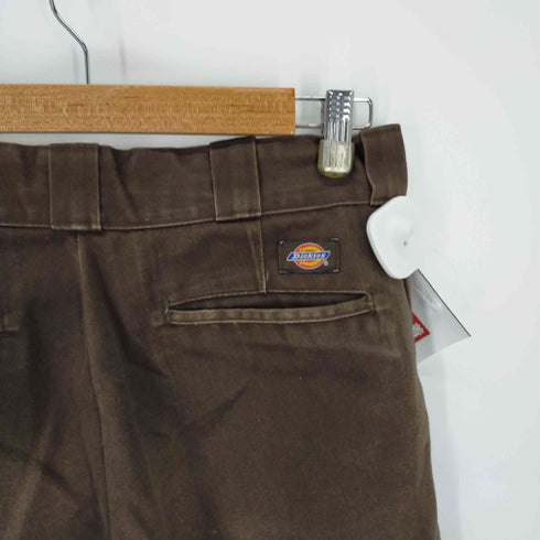 ディッキーズ Dickies 874 ブラウン カットオフ メンズ