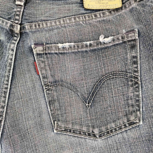 リーバイス Levis WHITE PACKAGE ボタン裏刻印J22 507-03 ブーツカット デニムパンツ メンズ 33
