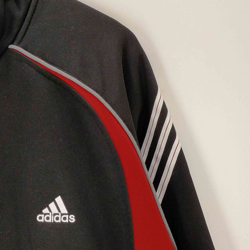 アディダス adidas 裏地フリース ビッグサイズ ジップアップ トラックジャケット Y2K メンズ 4XL