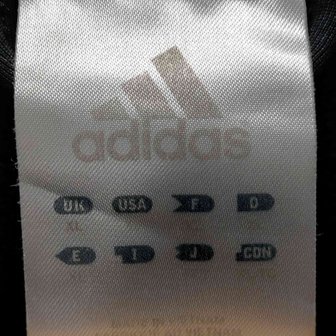 アディダス adidas 裏地フリース ビッグサイズ ジップアップ トラックジャケット Y2K メンズ 4XL