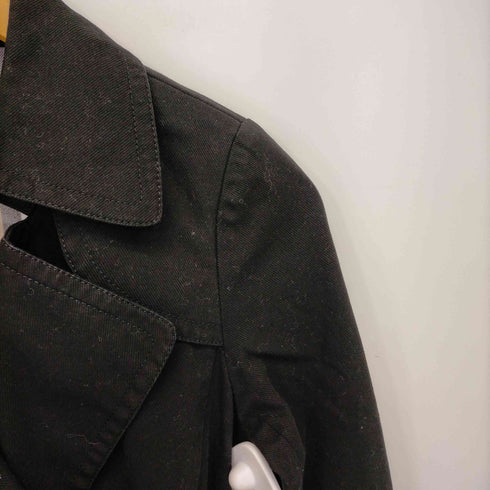 バーバリーブルーレーベル BURBERRY BLUE LABEL 裏地ノバチェック トレンチコート レディース 38