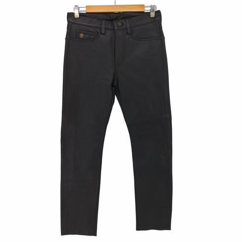 ショット Schott ストレート カウ レザー バイカー パンツ メンズ US:30-31