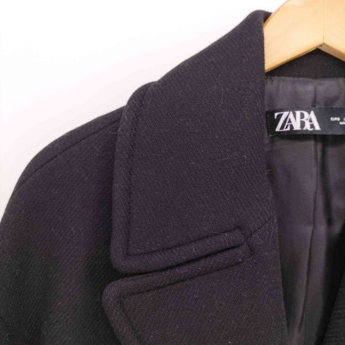 ザラ ZARA オーバーサイズ チェスター ロング コート レディース import:S