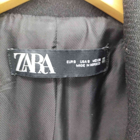 ザラ ZARA オーバーサイズ チェスター ロング コート レディース import:S