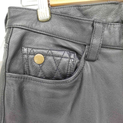 ショット Schott ストレート カウ レザー バイカー パンツ メンズ US:30-31