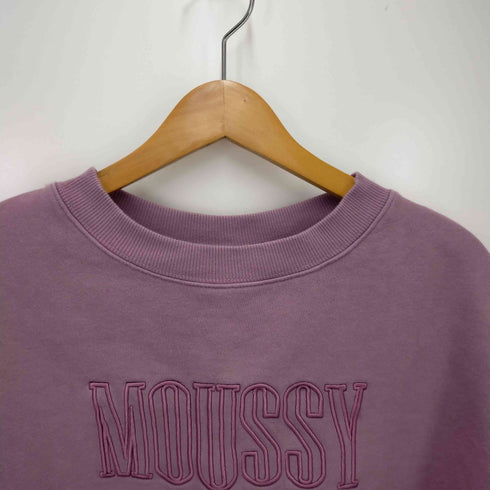 マウジー moussy EMBROIDERY プルオーバー レディース F