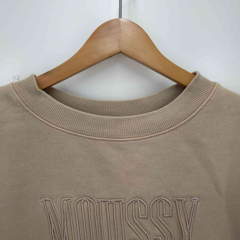 マウジー moussy EMBROIDERY プルオーバー レディース F