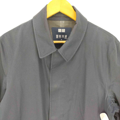 ユニクロ UNIQLO ブロックテックステンカラーコート メンズ JPN:M