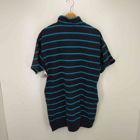 エックスガール X-girl STRIPED PIQUE HALF ZIP S/S DRESS レディース 2