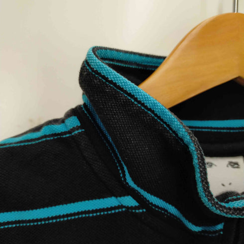 エックスガール X-girl STRIPED PIQUE HALF ZIP S/S DRESS レディース 2