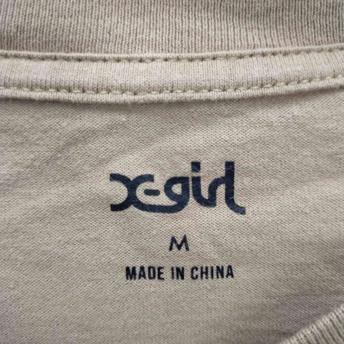 エックスガール X-girl BASIC 2P S/S TEE レディース M