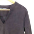 ザラ ZARA FAUX SUEDE V-NECK MINI DRESS フェイクスウェードVネックミニドレス ワンピース レディース import:XS
