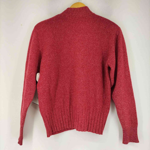 カシミヤ CASHMERE ハーフボタンニット レディース