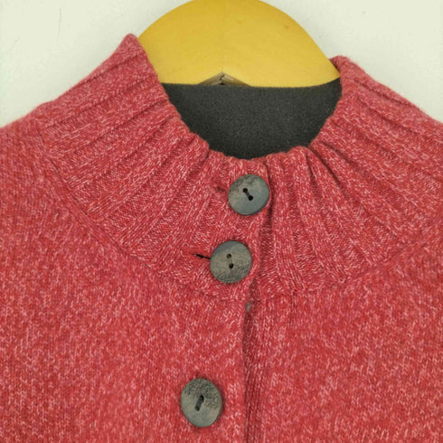 カシミヤ CASHMERE ハーフボタンニット レディース