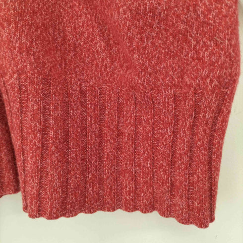 カシミヤ CASHMERE ハーフボタンニット レディース