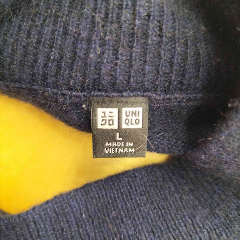 ユニクロ UNIQLO カシミヤタートルネックセーター メンズ 8